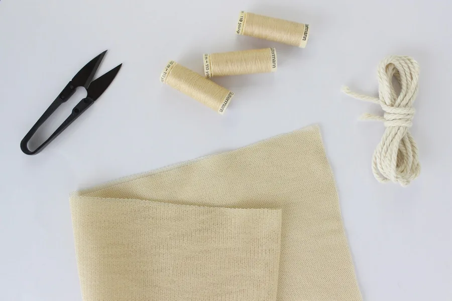 Cotton Mesh &ndash; Buttermilk
